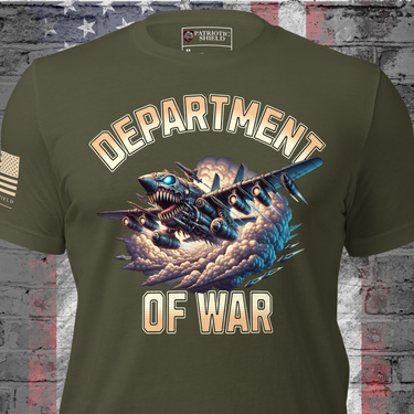 Department of War T-Shirt Patriotic Warrior Apparel USA